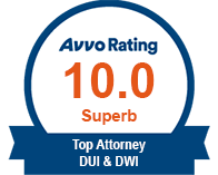 Avvo Rating - Top Rated DUI & DWI